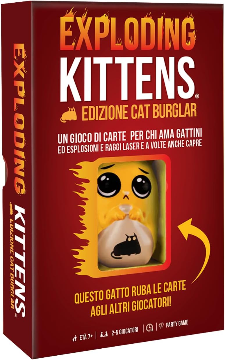 df33dbe6d27507992e501a9c6aeb4e26 Exploding Kittens Cat Burglar - immagine 1