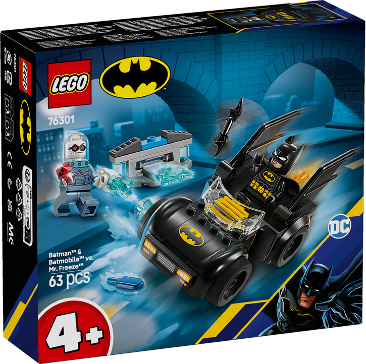 dfc72bc9b9a046dee5b1b86c1db70e72 Lego Super Heroes DC Batman e Batmobile contro Mr. Freeze - immagine 1