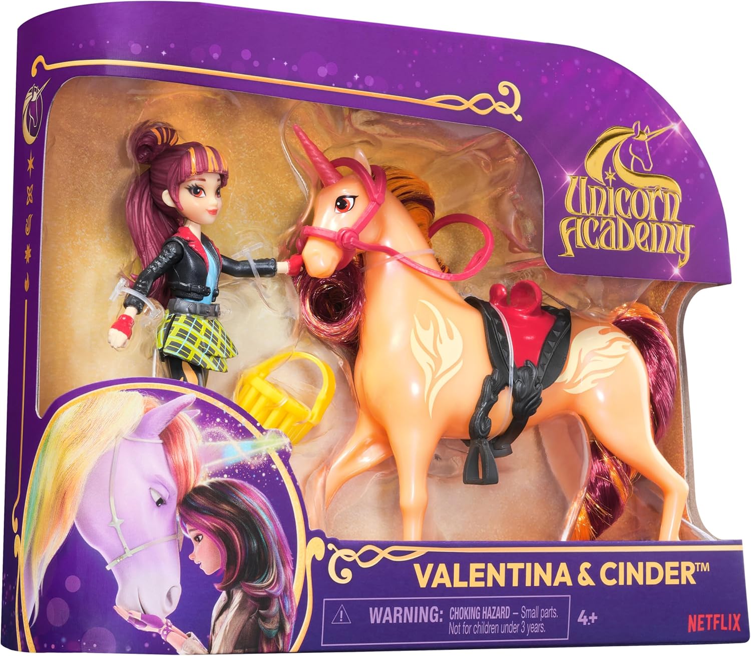e061ce9cc1815420a99f00fdc61a39cb Unicorn Academy - Small Doll Valentina & Cinder - immagine 1