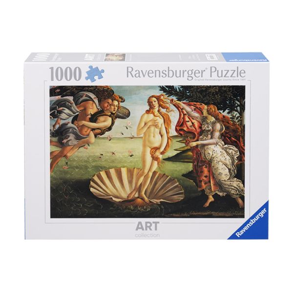 e0b7655365656b33bd23a79f6f3c3f46 Ravensburger Puzzle 1000 pz. Botticelli: Nascita di Venere - immagine 1