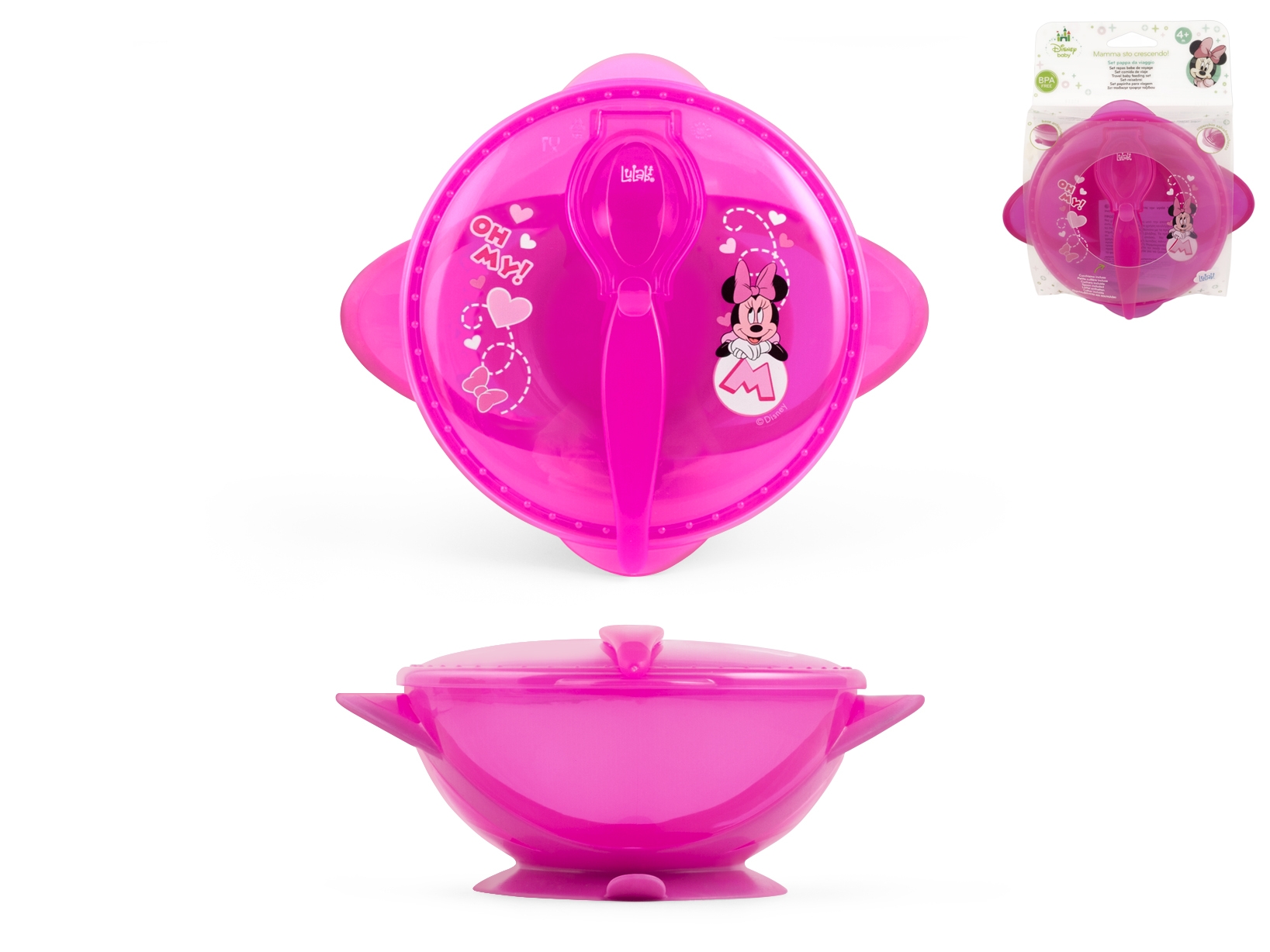 e0cff202de3ea6be231a0c854d01e5e9 LULABI CF 3PZ PAPPA VIAGG PP DISN MINNIE3 - immagine 1