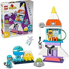 e1ad6d28f96aae9a9708b5b93aaca0bb Lego DUPLO Town Avventura dello Space Shuttle 3 in 1 - immagine 1