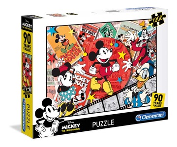 e1f83e31c036afeeffe5b1b177ef7f7e Clementoni Puzzle 1000 Pz. Mickey 90° Celebration - immagine 1