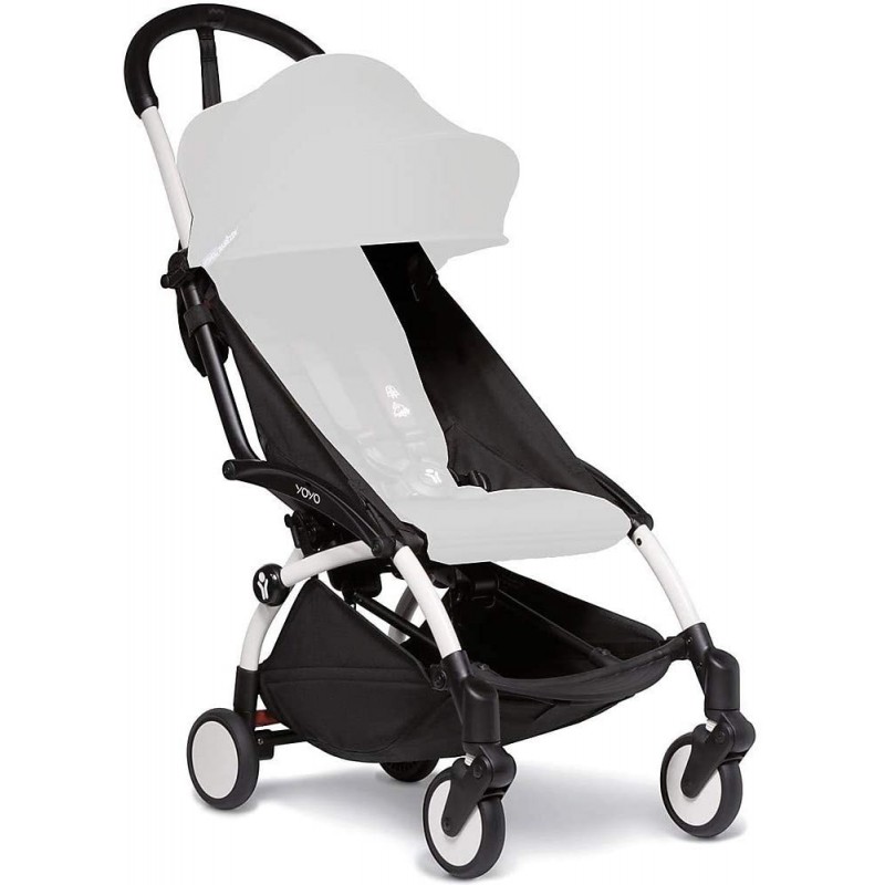 e256a642765ddf1ed93e2745a9eaa424 Stokke Telaio YOYO White + cestino + amaca - immagine 1