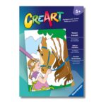 Creart Album da Colorare 5+ - Teneri Cavalli