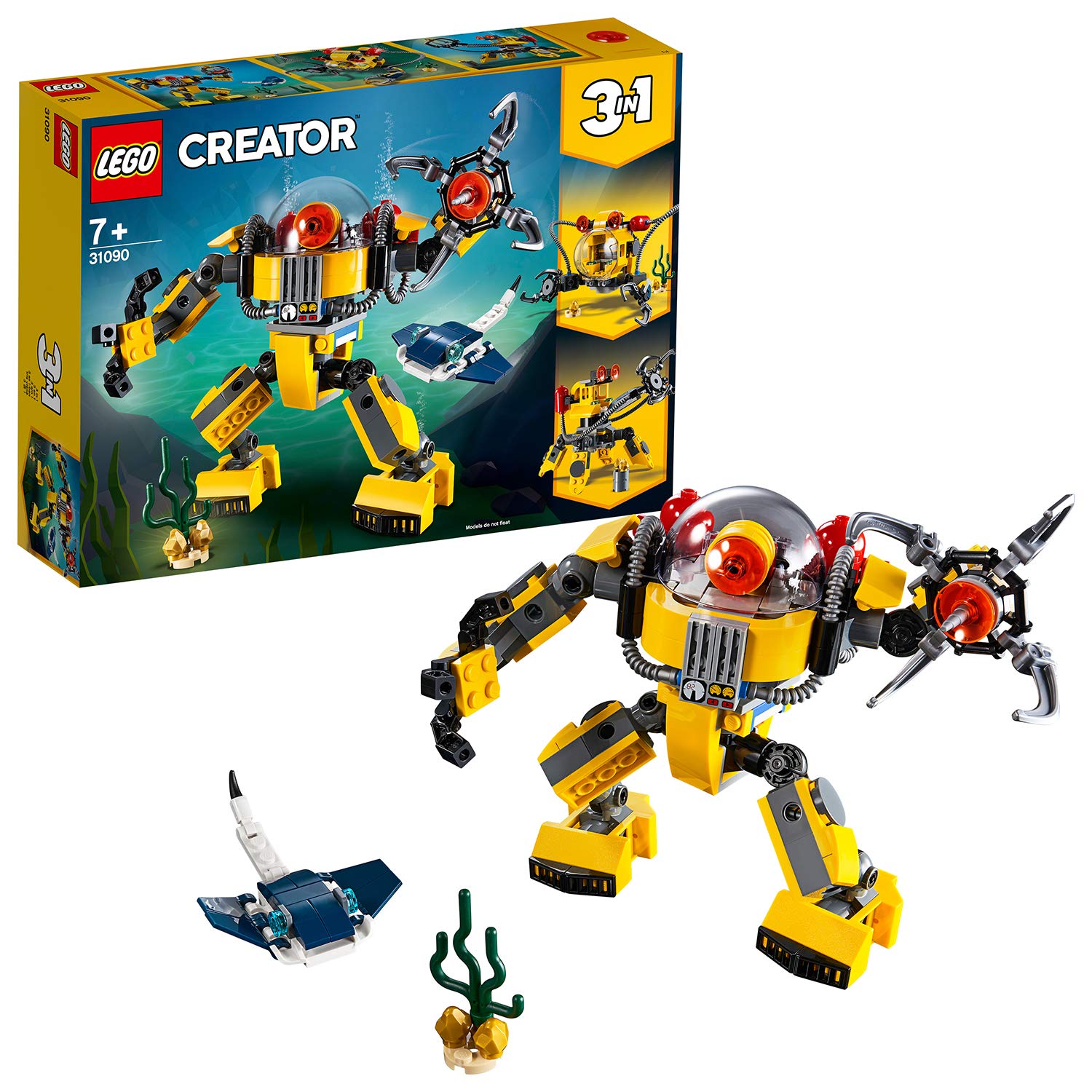 e2b38dd740042598f30df3c4109100c4 LEGO Creator Robot sottomarino - immagine 1