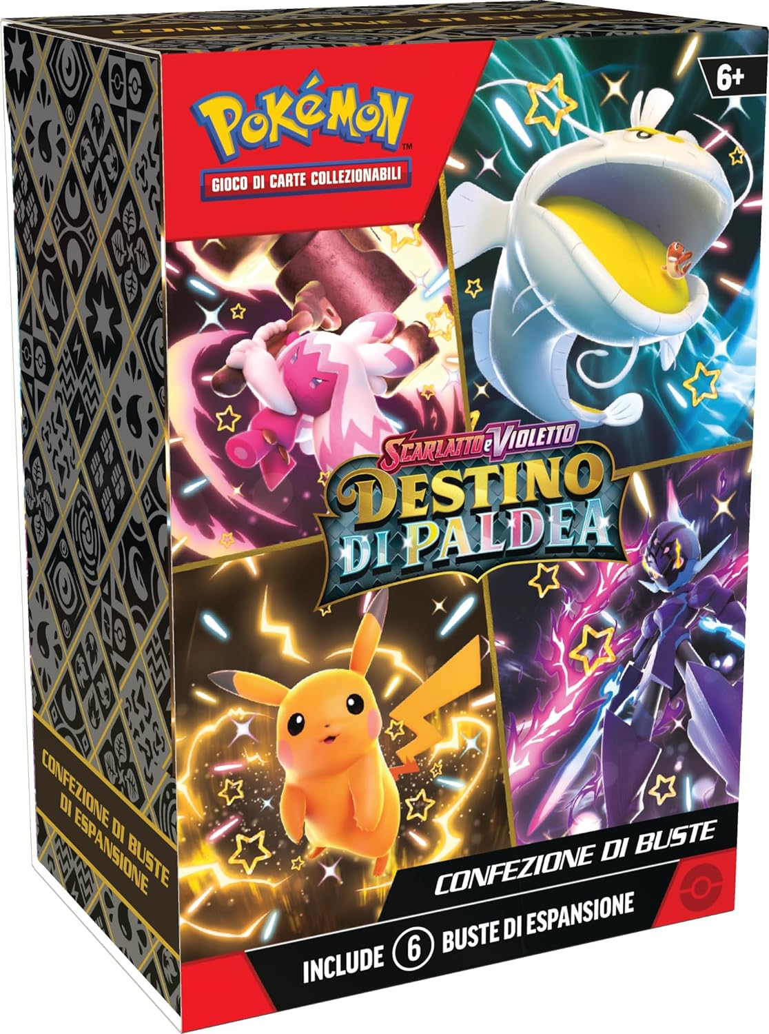 e2e89560425732114f2f18d519dd6807 Carte Pokemon scatola 6 buste destino di paldea - immagine 1