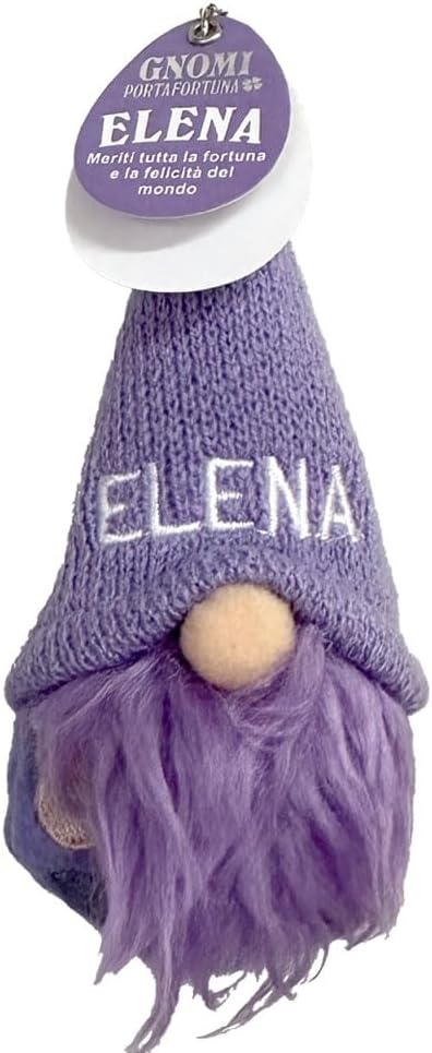 e3180d8e0d760ed4c6990b8bfb3778eb ELENA - GNOMO PORTAFORTUNA - immagine 1
