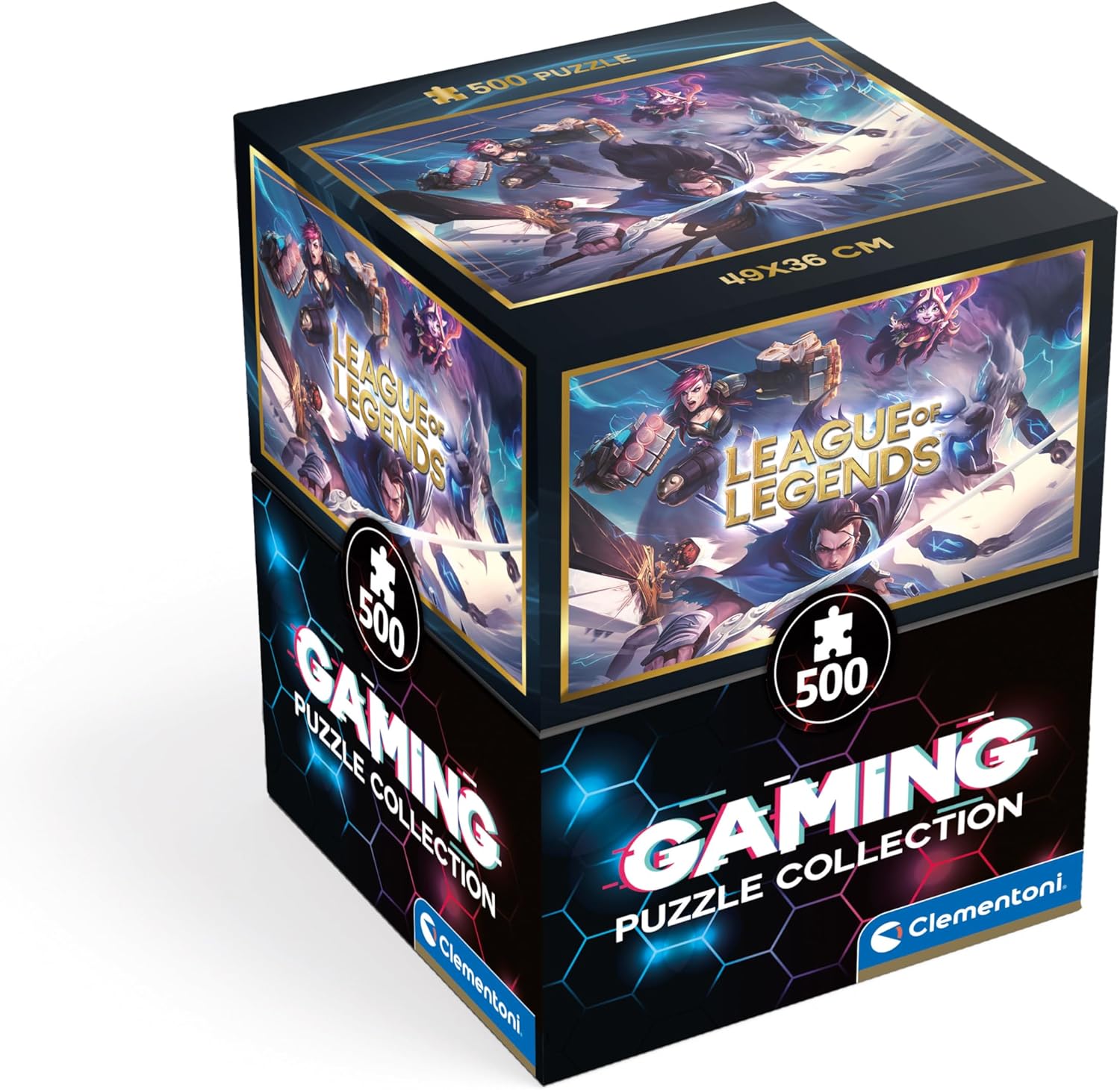 e3268c155edaefa85ab44ccc7a2d5a0c Clementoni Puzzle 500 Pz. Anime Cube Dungeons & Dragons 2 - immagine 1