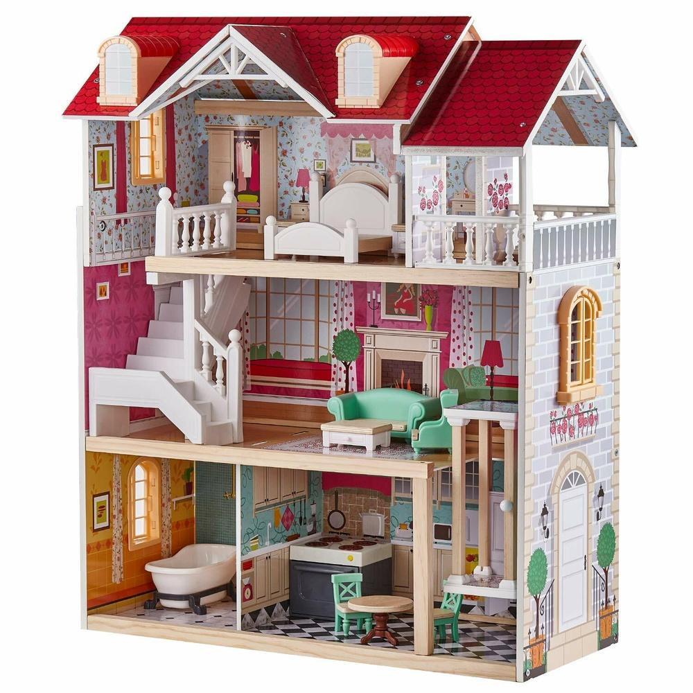 e3707077a0f798a47cbb6d8223285a27 Casa delle Bambole in Legno - immagine 1