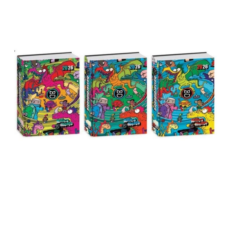 e3771014740c2e2b1e549c458939495a DIARIO POCKET 16M # SPECIAL BASTARDIDENTRO AGENDA MITICAMENTE - immagine 1
