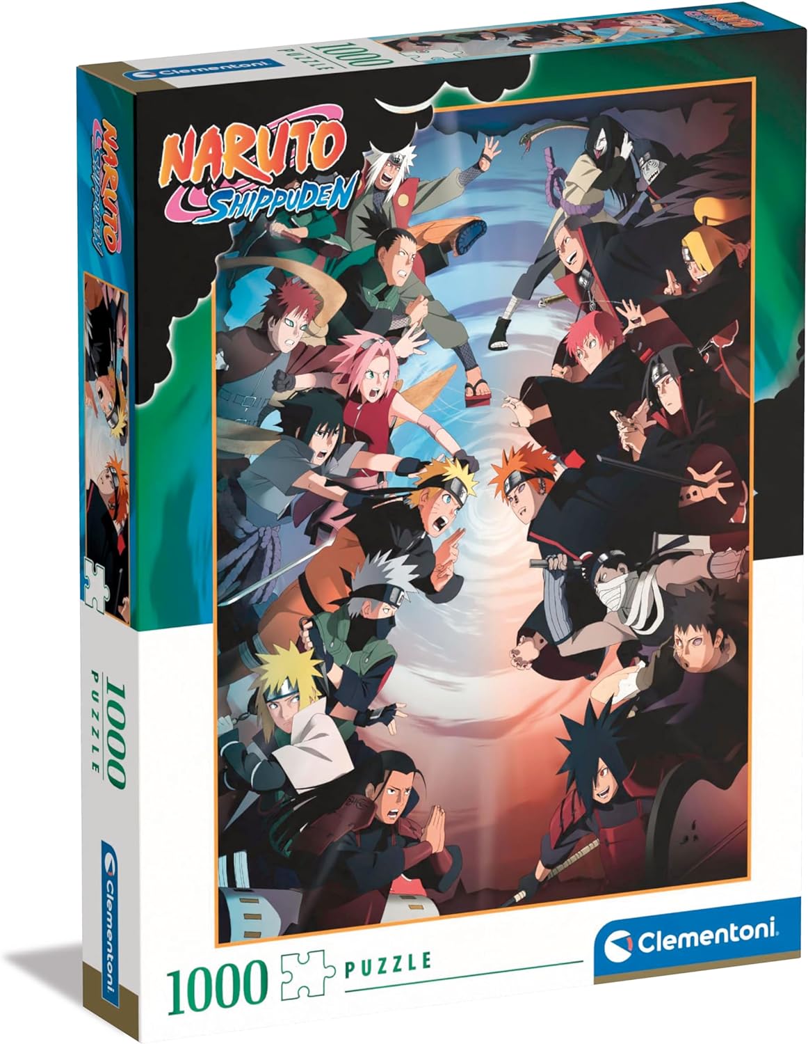 e3ab9b7b050478d722a31875a9dce46a Clementoni Puzzle 1000 Pz. HQC Naruto - 2 - - immagine 1