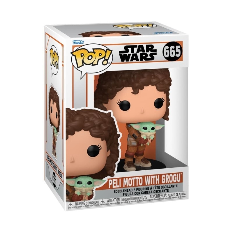 e3fa4f4a671616c0ab045c6ba0a83a73 FUNKO POP STAR WARS PELI MOTTO WITH GROGU - immagine 1