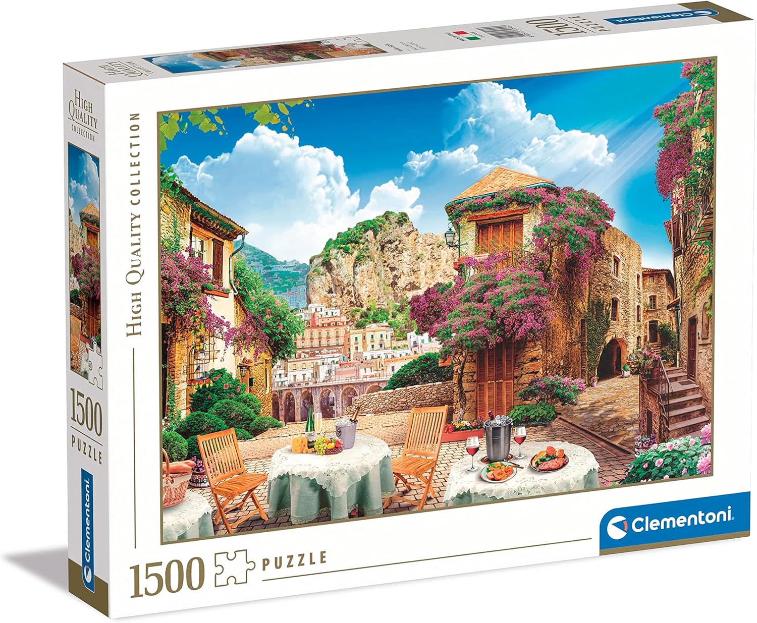 e413530bd95fbf0aa8c85d80d556c50a Clementoni Puzzle 1500 Pz. HQC Italian Sight - 2023 - - immagine 1
