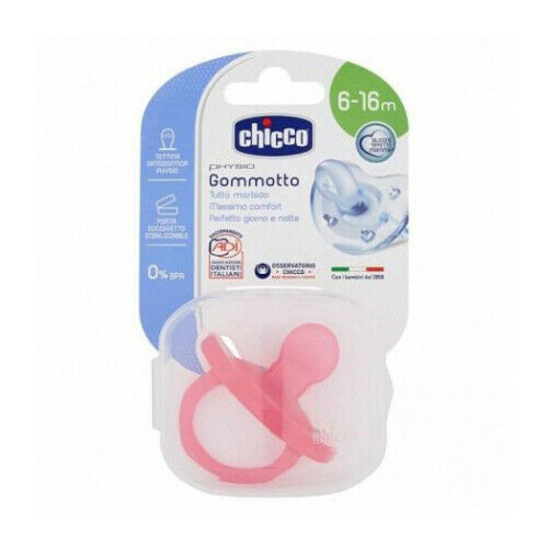 e43e0aa7f6474b9aba11359775ddfc14 CHICCO GOMMOTTO PH.SOFT ROSA SIL 6-16M 1PC C - immagine 1