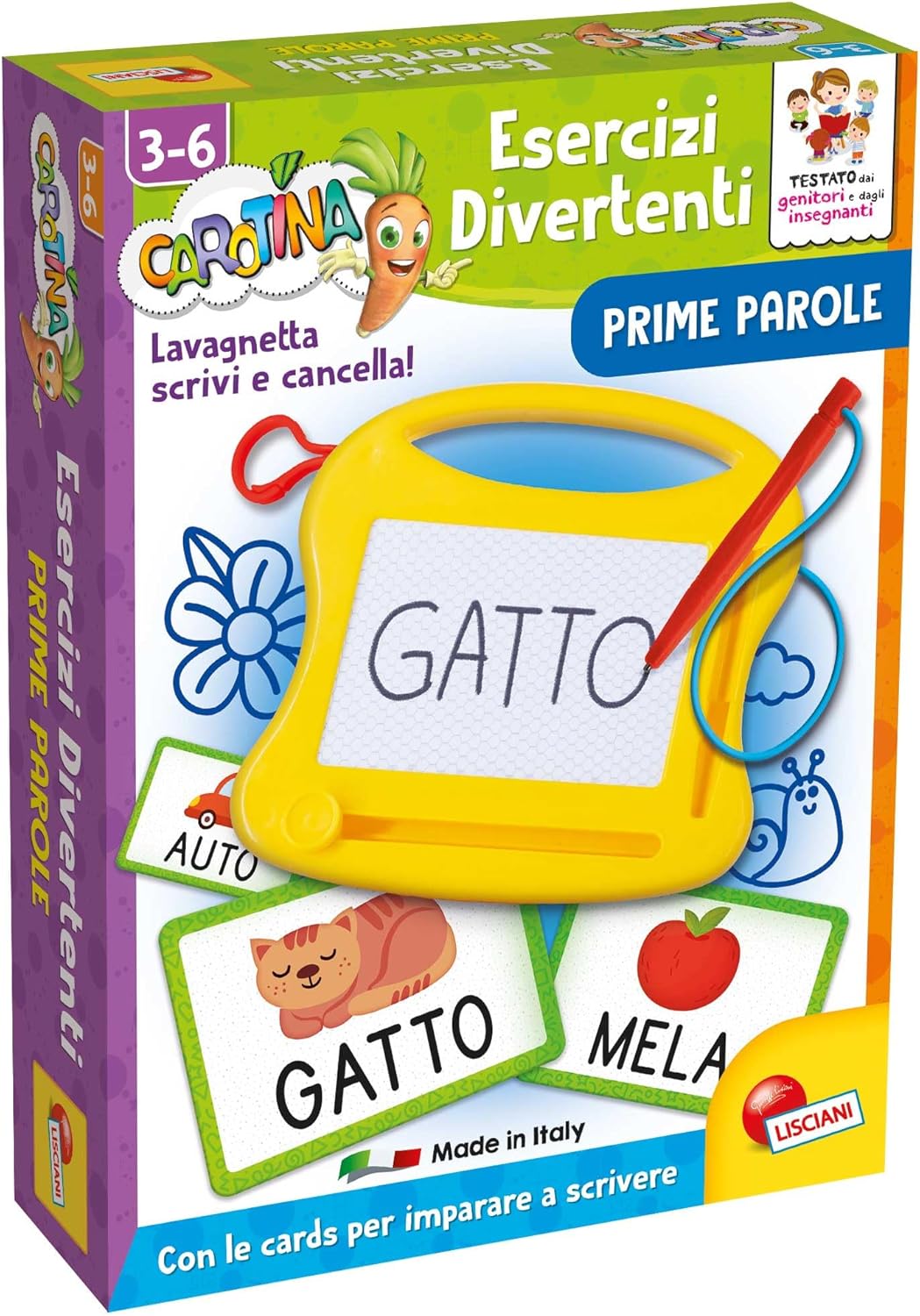 e4752e1935835f061bb147672b089cfa Lisciani Carotina Esercizi Divertenti - Prime Parole - immagine 1