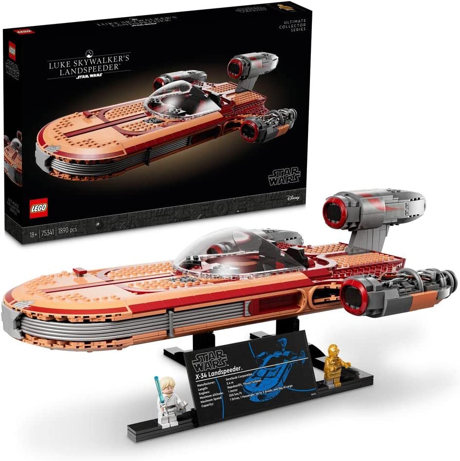 e4844bea4b533dd0637e7ac7776ed9a2 Lego Star Wars Landspeeder di Luke Skywalker - immagine 1