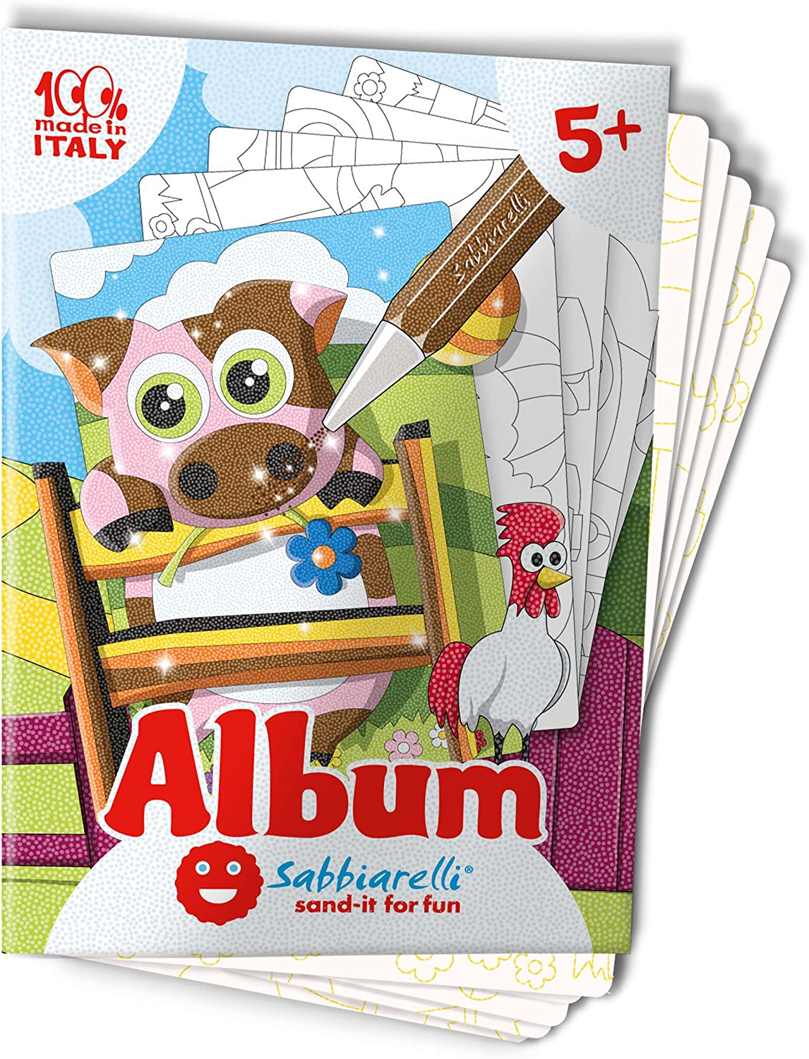e7892551b1518d229b007e905471307f *Sabbiarelli Album - Gli Animali della Fattoria 5+ - immagine 1
