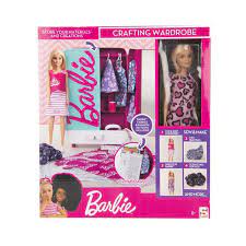 e82ac4a32bdeadeb46a58f72409c9192 Barbie Doll con Armadio Crea la Moda - immagine 1