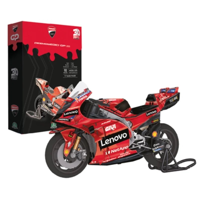 e8697e83fd4491688ecacec34b912eb2 Puzzle 3D Ducati Moto Desmosedici 98 pz - immagine 1