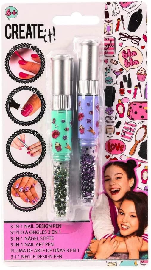 e8c675e7c516b41a6f79e9c5b5d8716a Create It Kit 2 Pen Nail Art Sirena - immagine 1