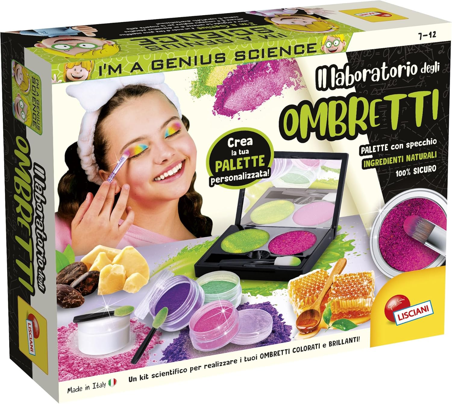 e9090b83bd62e79ea72651d8e7535d6c Lisciani I'm a Genius Laboratorio di Ombretti - immagine 1