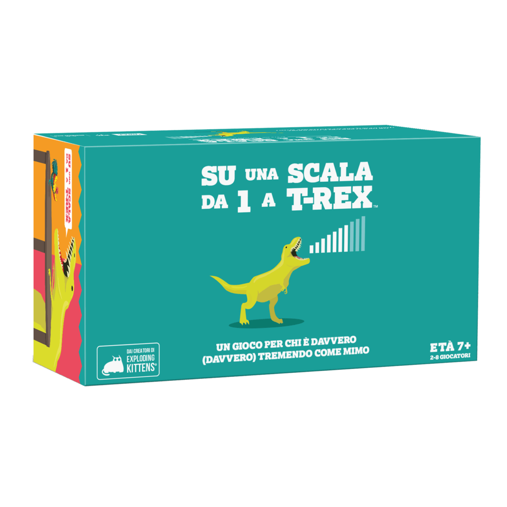 e9ae7924593aa3446e0ac7e831e3ebd5 Su una Scala da uno a T-Rex - immagine 1