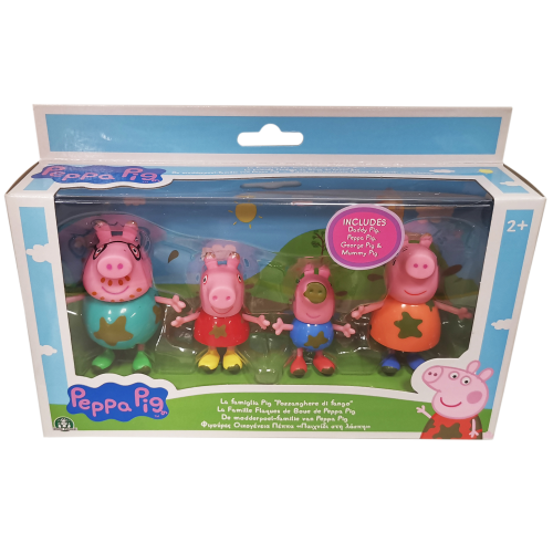 e9d79c59e0d6342420cebc24df4716db Peppa Pig Set Famiglia Fango - immagine 1