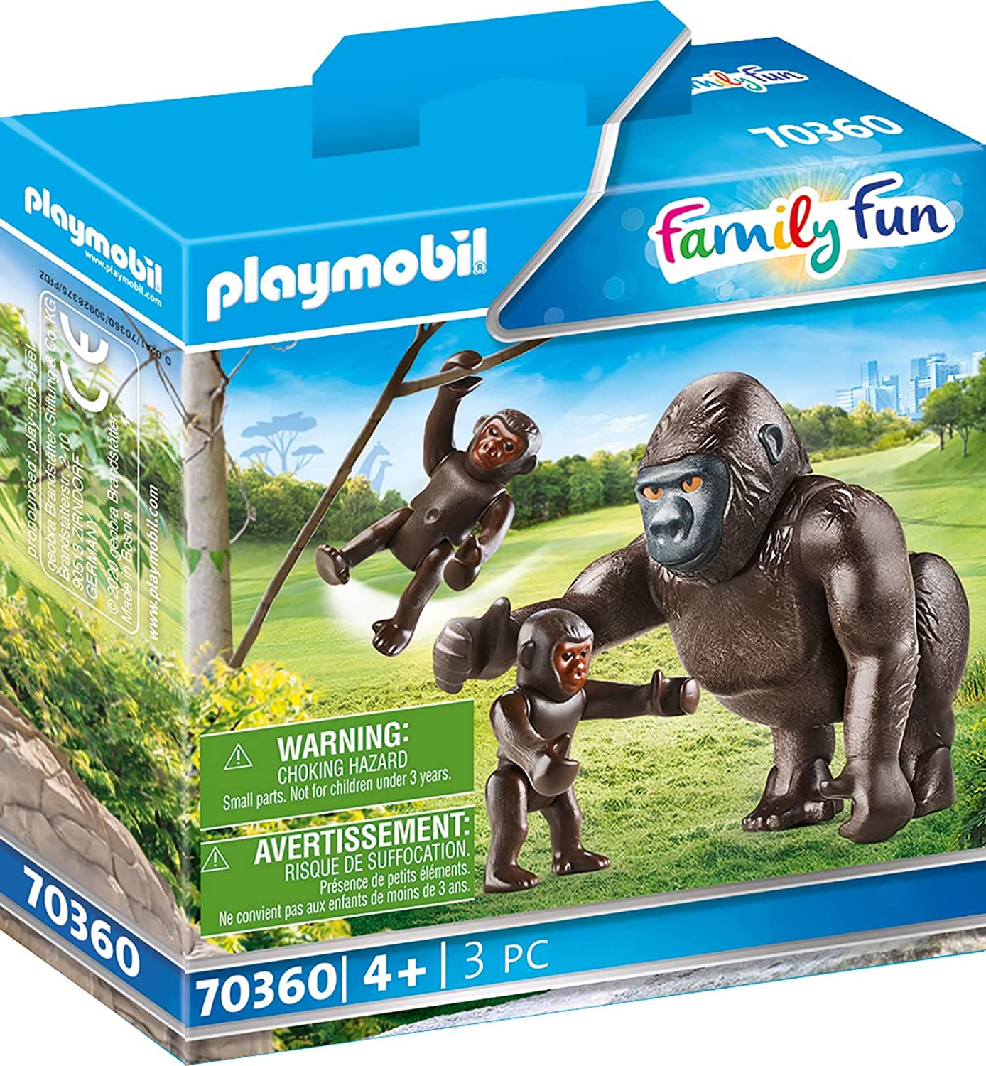 ea5f413d6037786b23c5c1a4cfc04245 Playmobil Famiglia di Gorilla - immagine 1