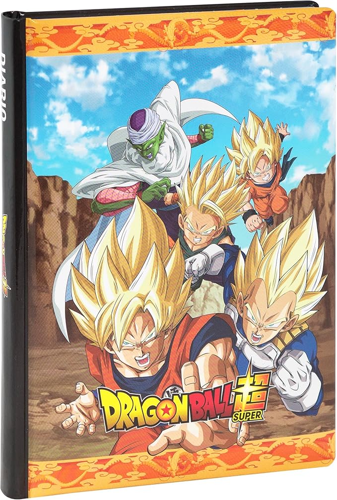 ea7b084b5d3bd75c85533cbfc12cca72 DIARIO 12MM STD NERO DRAGON BALL SUPER - immagine 1