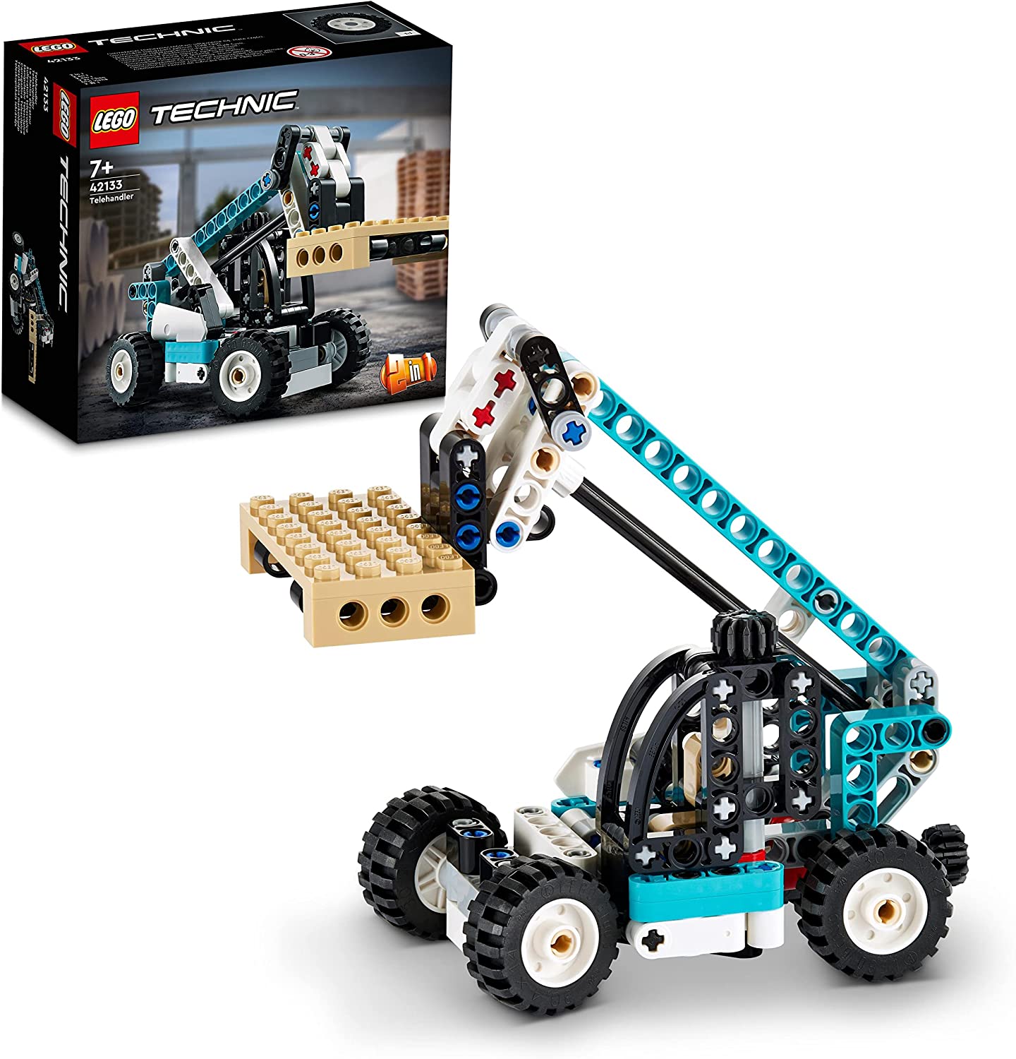 eb06843e4f63af345523023450f46f09 Lego Technic Sollevatore telescopico - immagine 1