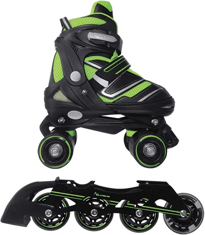 eb2425de717387b127e9ee3b0d4c3b40 Garlando Pattini 2 in 1 Verde Lime Mis L - immagine 1