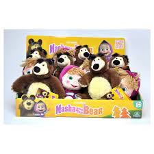 eb58518a5de2ba2c6814762437fb9388 Masha e Orso Peluche cm.20 - immagine 1