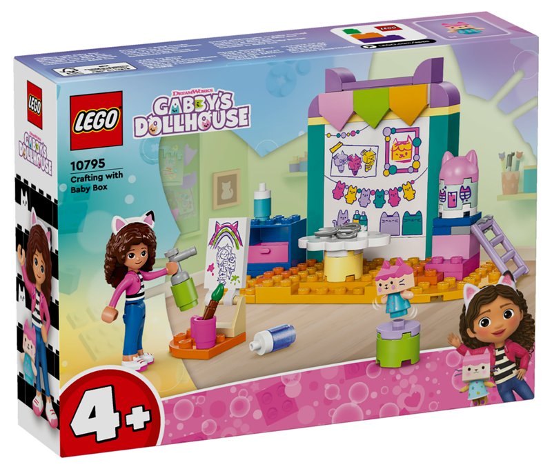 eb73bd34b95e39dd7fbda6d4807f8a5c Lego Gabby's Dollhouse Creazioni con Baby Scatola - immagine 1