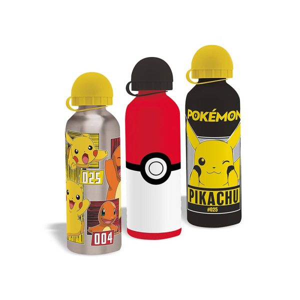 eb89d05fdc2761af617e9c8e6778c282 Borraccia Alluminio Pokemon ml.500 - immagine 1