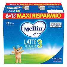 ebba620e9959209b709cfbad41cee132 Mellin 3 Latte Crescita Ml.1000x6 Promo Pack - immagine 1