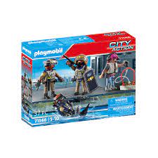 ebd17d2aa6060e2bc7c6502916d60c25 Playmobil Unità Speciale Set 4 personaggi - immagine 1