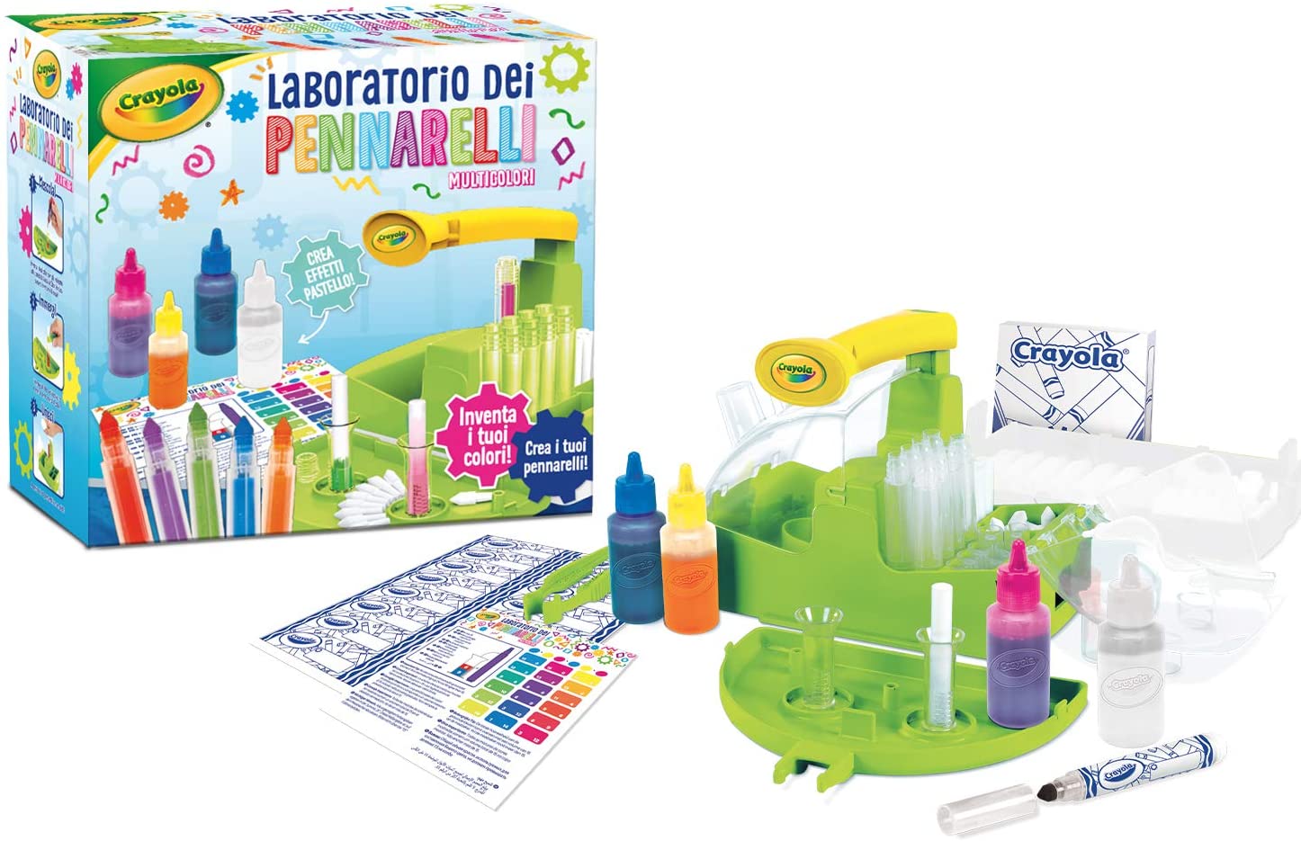 ec23c987df72f3393d65a5fdef208be9 Crayola Laboratorio dei Pennarelli Colori Multicolore - immagine 1