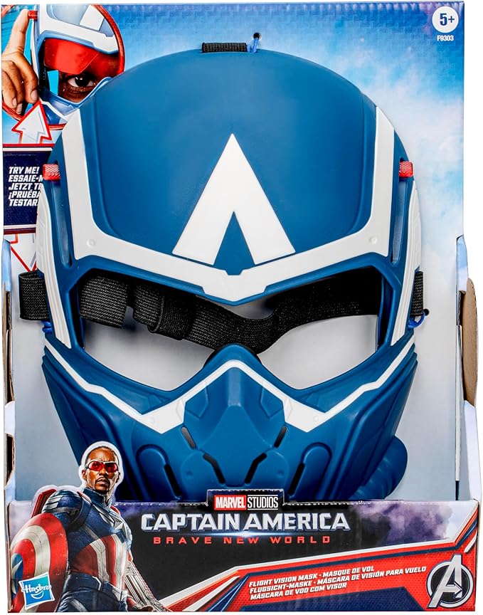 ecaefb7ba535dbd1e829761321a46f34 Capitan America NWO Maschera Elettronica - immagine 1