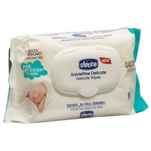 ed337215c729aeb0613b76e36eed23f4 CHICCO SALVIETTE DELICATE 60PZ PLAQUETTE - immagine 1
