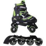Garlando Pattini 2 in 1 Verde Lime Mis M