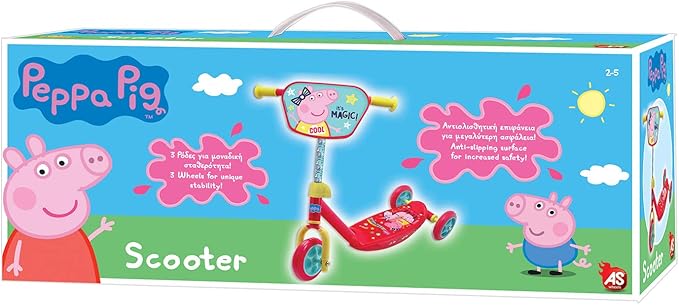 eff17a69f578acb1c935e43742453793 Monopattino 3 Ruote Peppa Pig - immagine 1