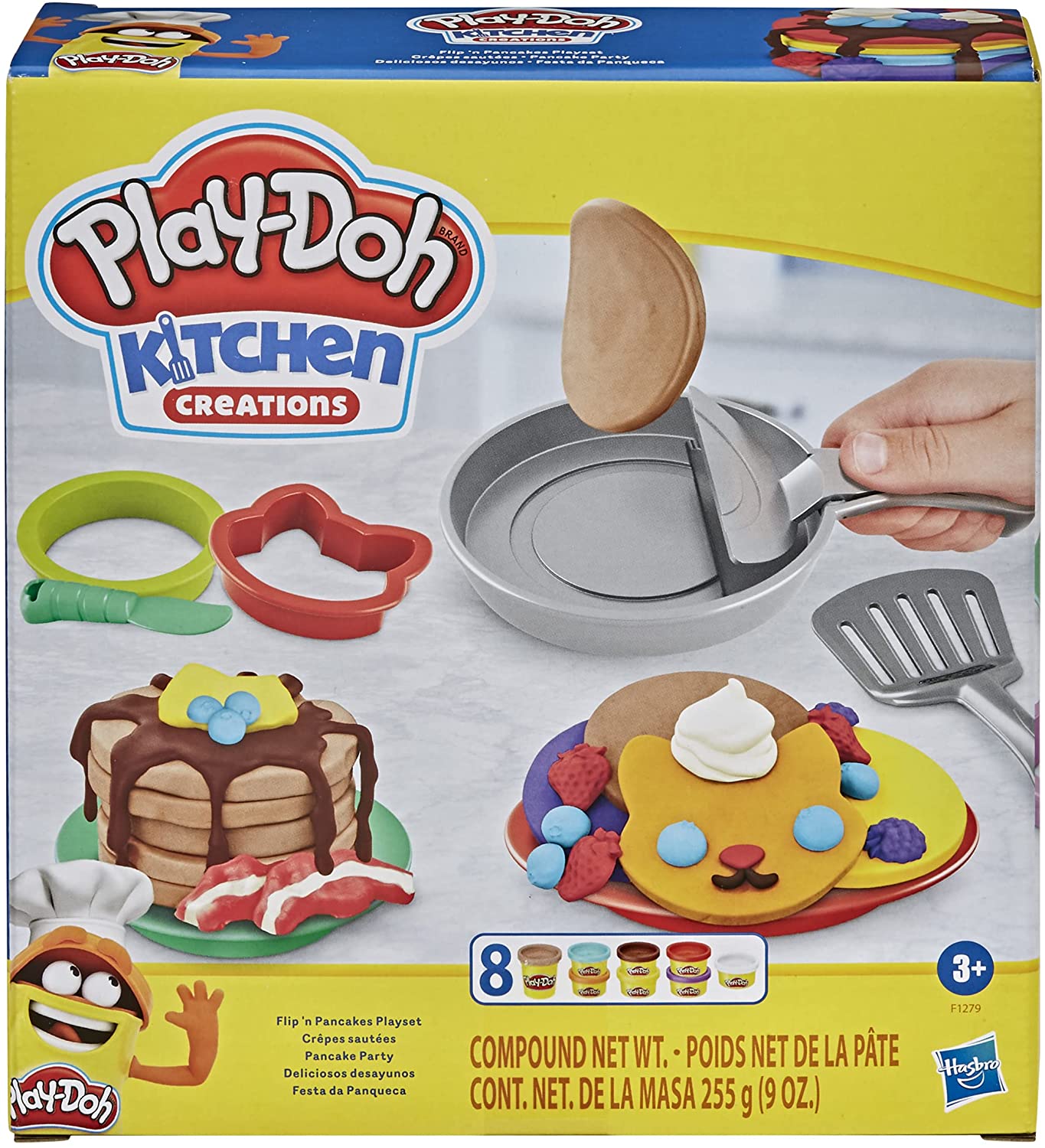 f07fea957223e091872825970623df99 Play Doh Pancakes Playset - immagine 1