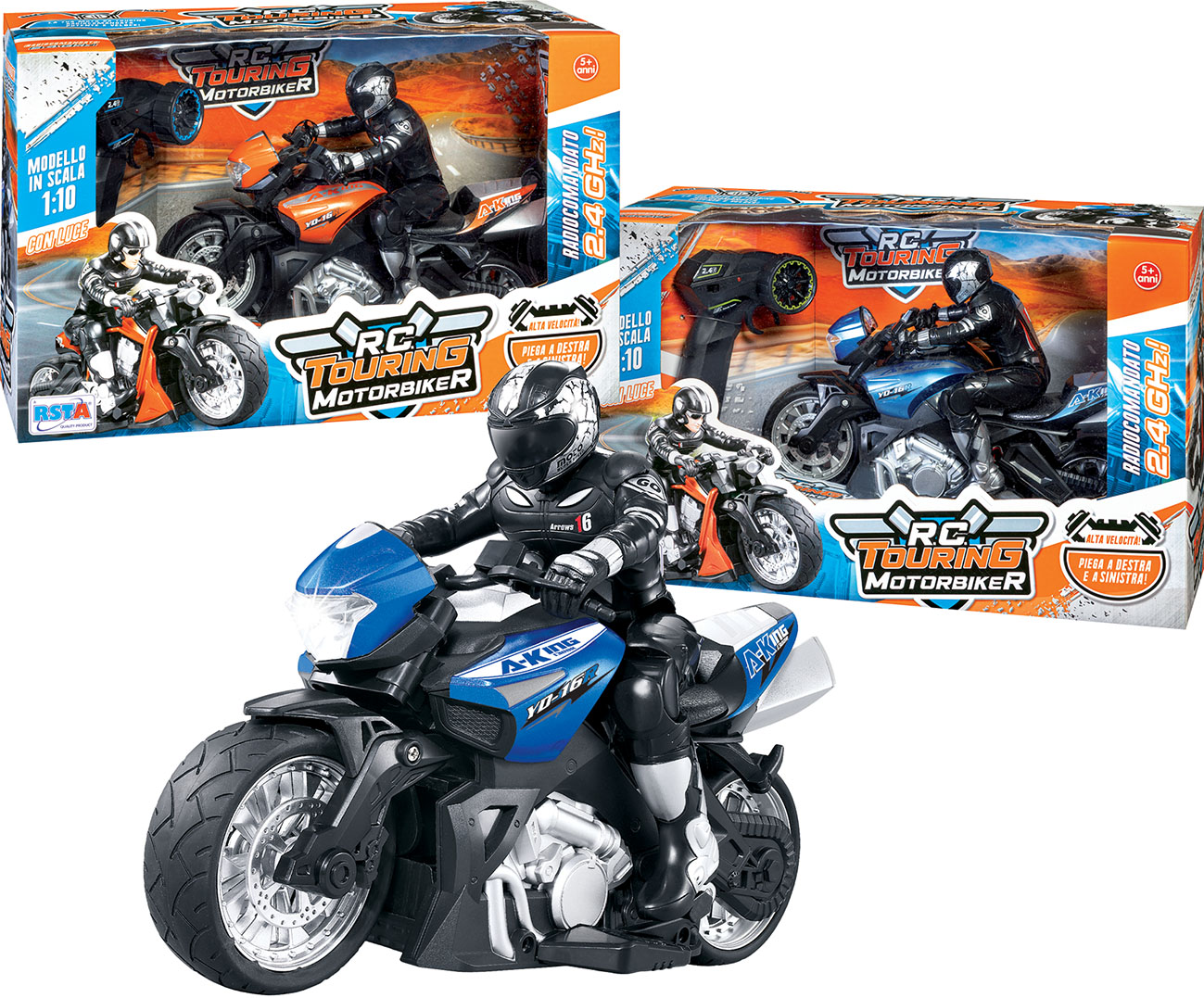 f0953729ad8ba67d0e7d5960e540cddb Moto Touring radiocomandata 2,4 ghz - immagine 1