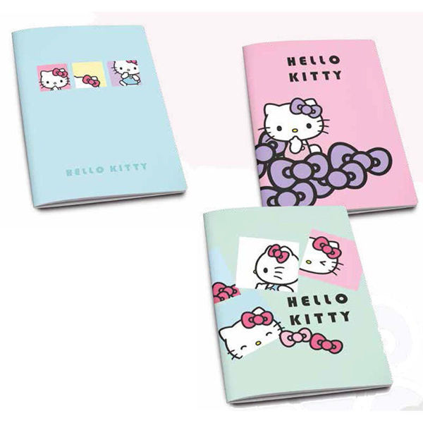 f09c70b210d3c0484ad4c64ae239e31c Hello Kitty 25 Quaderno Maxi 1 rigo con marg - immagine 1