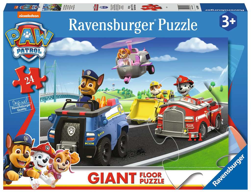 f0a759a90d4fe677e39e8974a7d4f872 Ravensburger Puzzle 24 pz. Maxi Paw Patrol - immagine 1