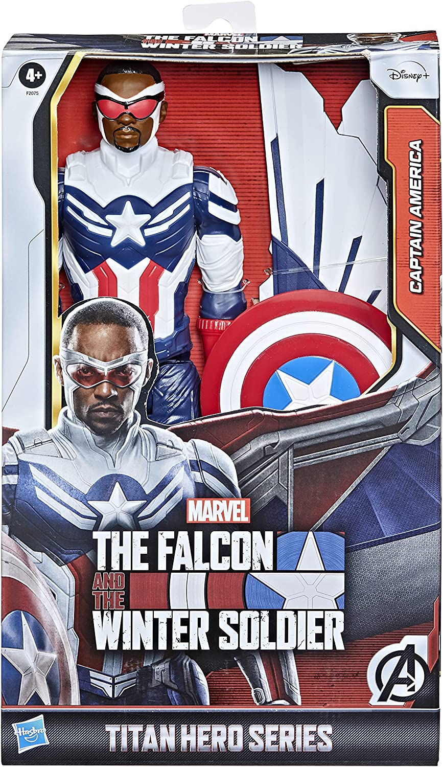 f0d399b9061b4ae224b0adcf10b37945 *Avengers Personaggio cm. 30 Captain America Falcon Edition - immagine 1