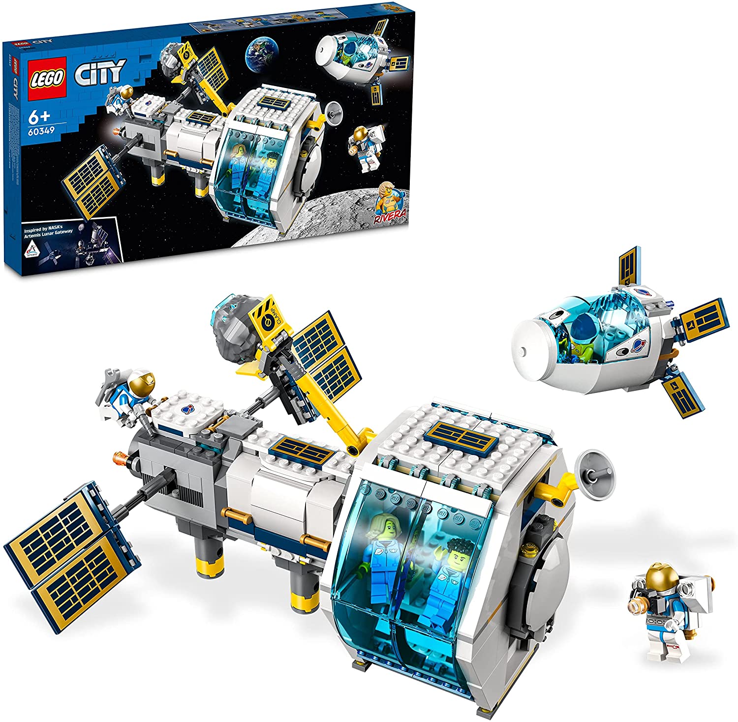 f2bb76a63cce447e21f41ea82d7582d0 Lego City Stazione spaziale lunare - immagine 1