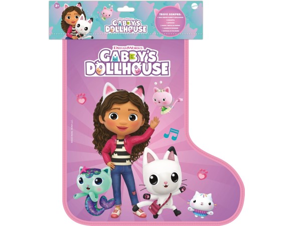 f3ea735aadd02e1b8372cc5b98dd5c7a Gabby's Dollhouse Calzettone 2026 - immagine 1