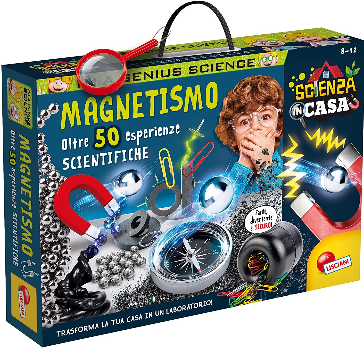 f42791d6a37e5ae3c7ae387310919ee3 Lisciani I'm a Genius Scienza in Casa Magnetismo - immagine 1